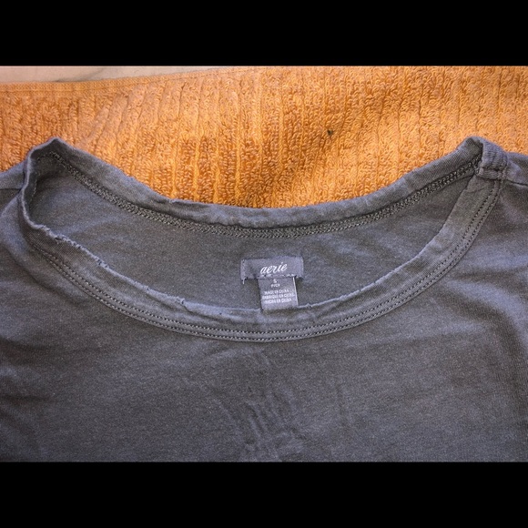 Aerie green/grey muscle tank top women’s size S - Picture 2 of 3